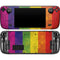 Distressed Rainbow Flag Steam Deck Handheld Gaming Computer OLED Skin