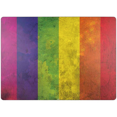 Distressed Rainbow Flag Surface Laptop 7 13.8in Skin