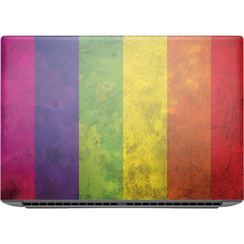 Distressed Rainbow Flag HP ZBook Fury 16 G10 Skin