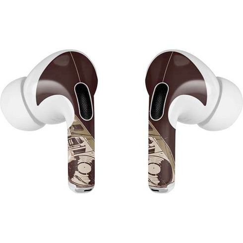 DJ Spinning AirPods Skins