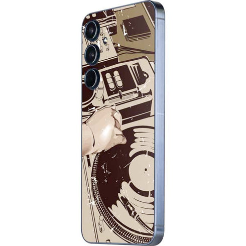 DJ Spinning Galaxy A35 5G Skin
