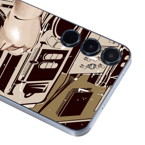 DJ Spinning Galaxy A35 5G Skin