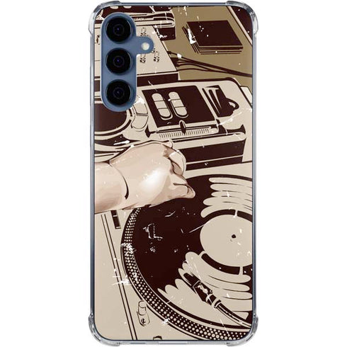 DJ Spinning Galaxy A55 5G Clear Case