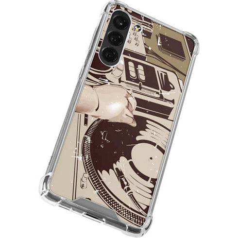 DJ Spinning Galaxy S24 FE Clear Case