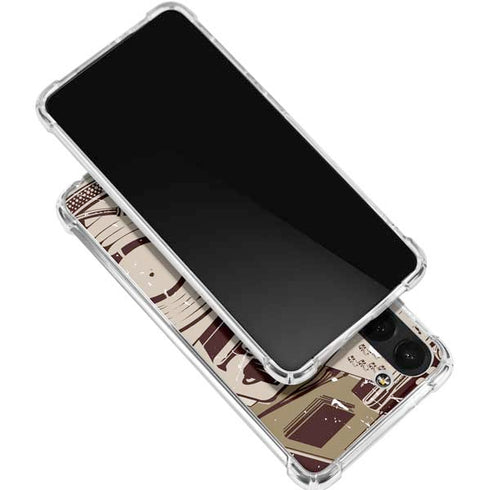 DJ Spinning Galaxy S24 FE Clear Case