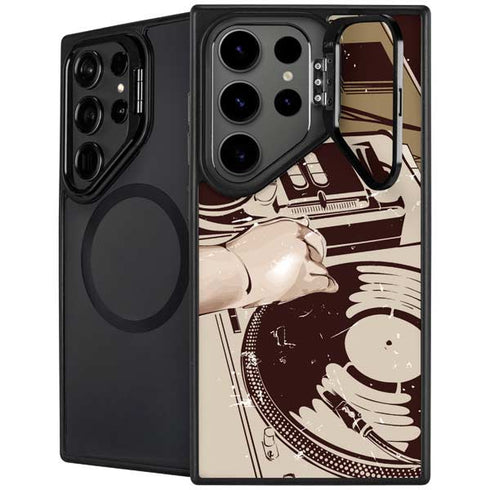 DJ Spinning Galaxy S25 Ultra Kickstand Case