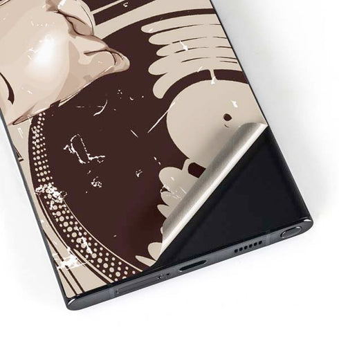 DJ Spinning Galaxy S24 Ultra Skin