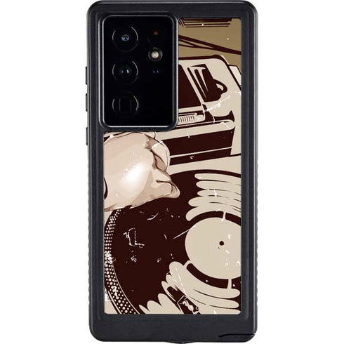 DJ Spinning Galaxy S24 Ultra Waterproof Case