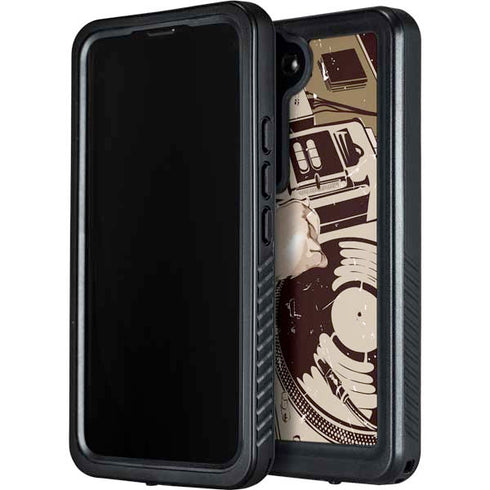 DJ Spinning Galaxy S24 Waterproof Case