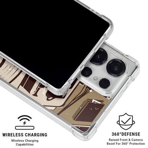 DJ Spinning Galaxy S25 Ultra Clear Case