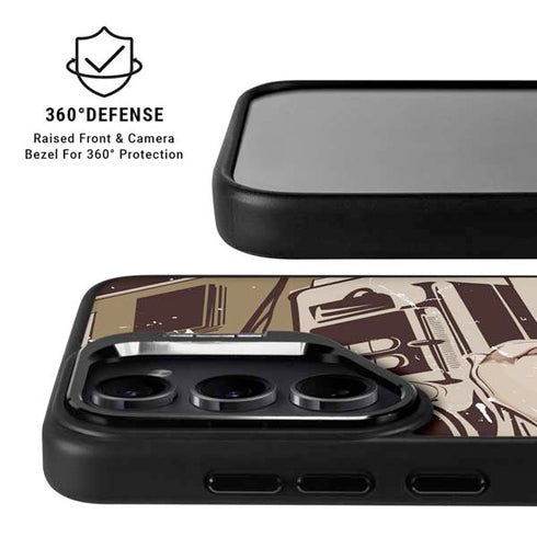 DJ Spinning Galaxy S26 Kickstand Case