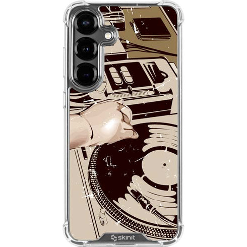 DJ Spinning Galaxy S26 Plus Clear Case