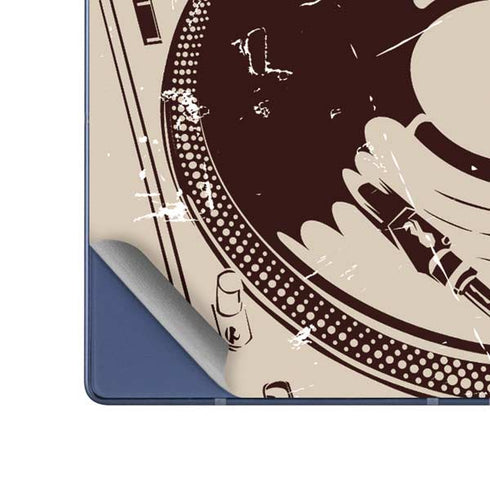 DJ Spinning Galaxy Z Fold6 Skin