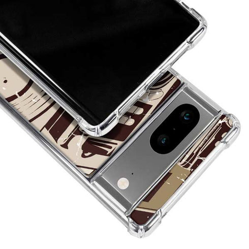 DJ Spinning Google Pixel 8a Clear Case