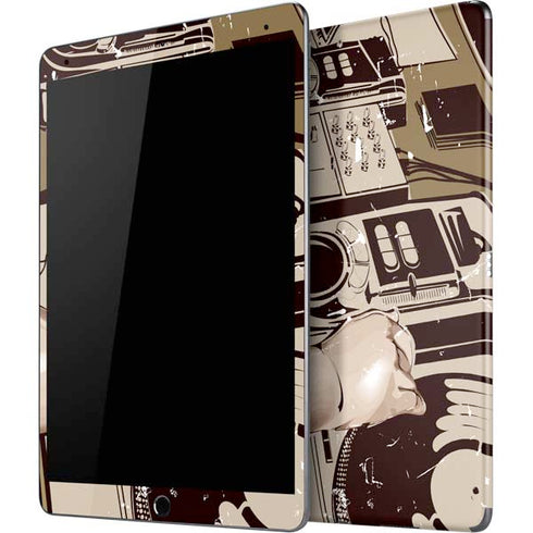 DJ Spinning iPad Skins