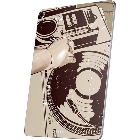 DJ Spinning Apple iPad Air Skin
