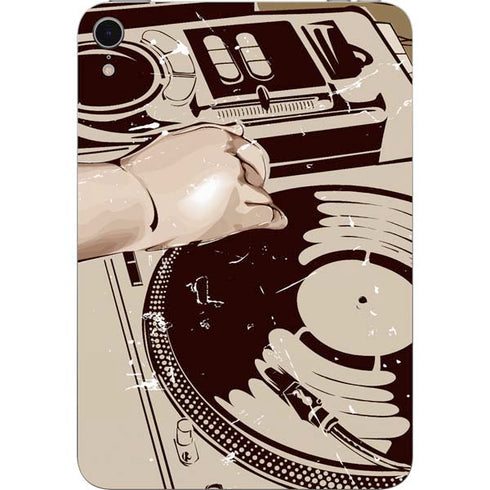 DJ Spinning Apple iPad Mini Skin