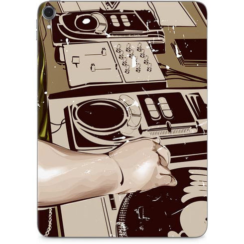 DJ Spinning Apple iPad Pro Skin