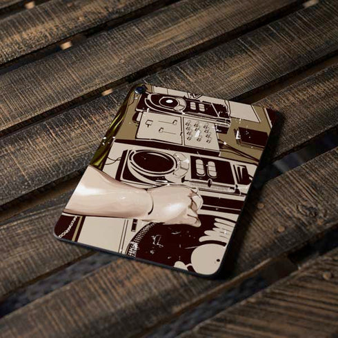 DJ Spinning Apple iPad Pro Skin