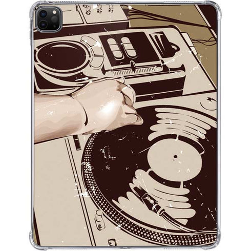 DJ Spinning iPad Pro 11in (2024) Clear Case