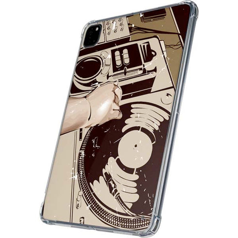 DJ Spinning iPad Pro 11in (2024) Clear Case