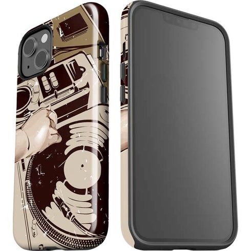 DJ Spinning iPhone 15 Impact Case