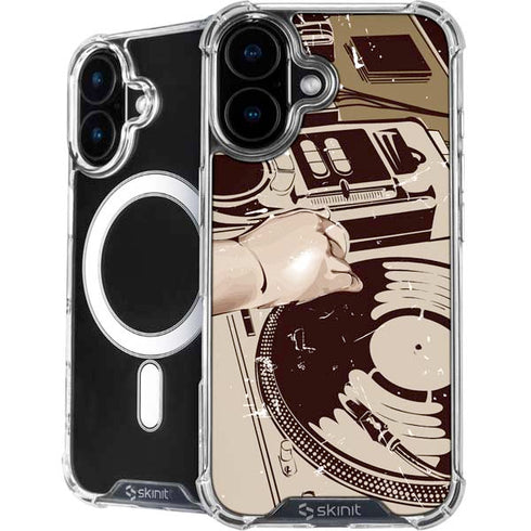 DJ Spinning iPhone 16 MagSafe Case