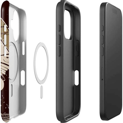 DJ Spinning iPhone 16 Magsafe Impact Case