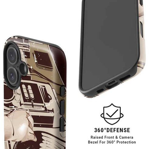 DJ Spinning iPhone 16 Magsafe Impact Case