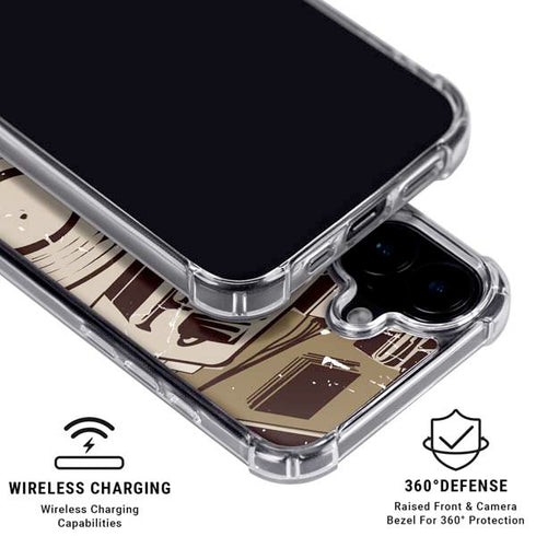 DJ Spinning iPhone 16 Plus MagSafe Case