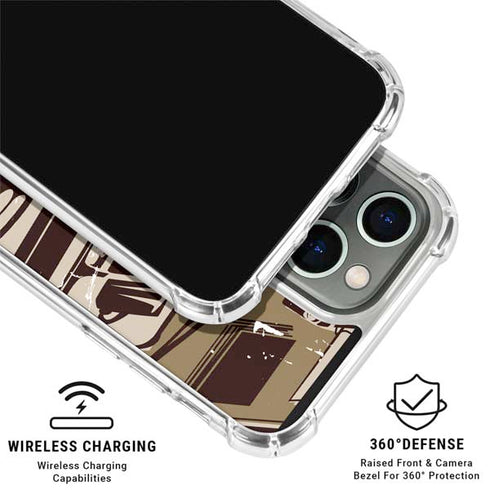 DJ Spinning iPhone 16 Pro Max Clear Case