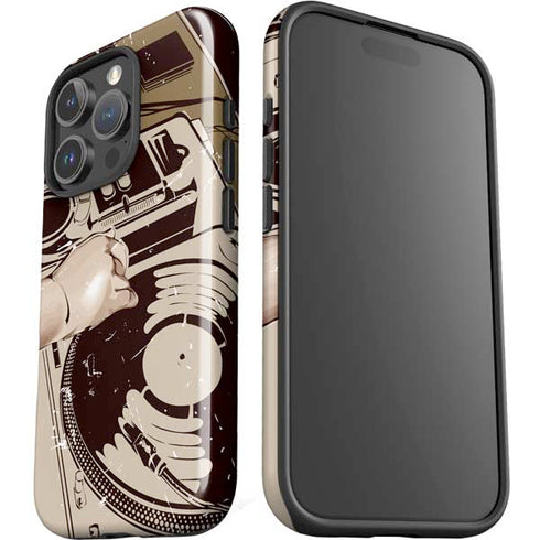 DJ Spinning iPhone 16 Pro Max Impact Case