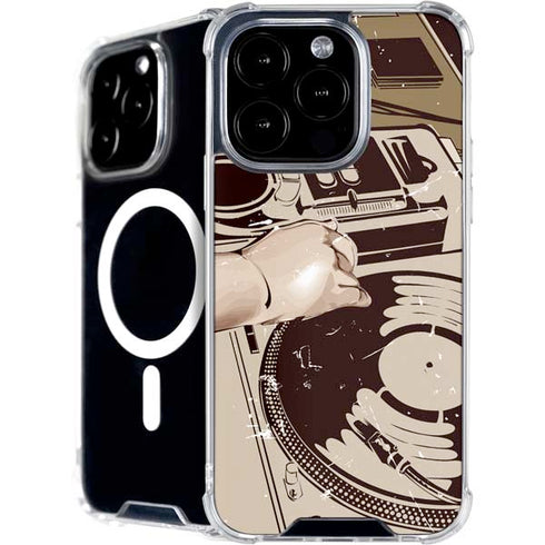 DJ Spinning iPhone 16 Pro Max MagSafe Case