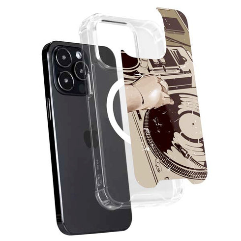 DJ Spinning iPhone 16 Pro Max MagSafe Case