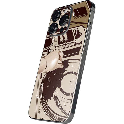DJ Spinning iPhone 16 Pro Max Skin