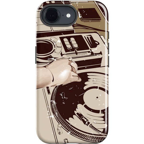 DJ Spinning iPhone 16e Impact Case