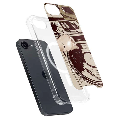 DJ Spinning iPhone 16e MagSafe Case