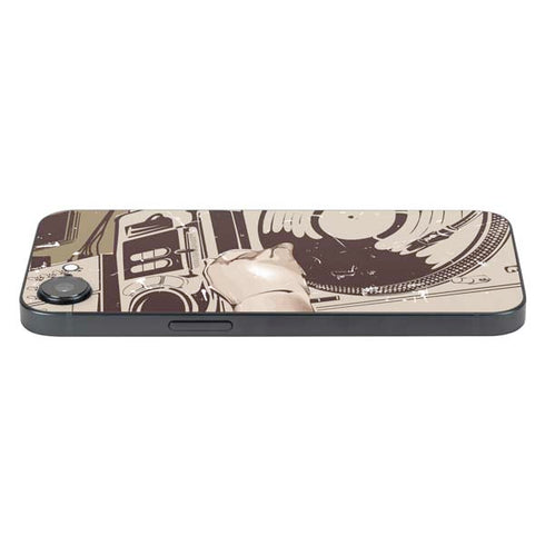 DJ Spinning iPhone 16e Skin