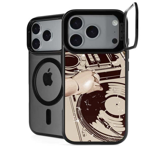 DJ Spinning iPhone 18 Pro Kickstand Case