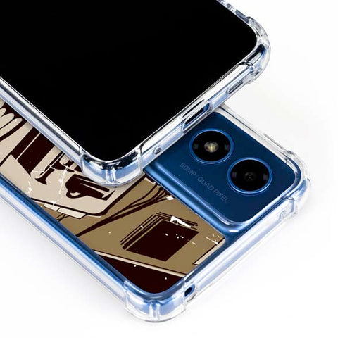 DJ Spinning Moto G Play 4G (2024) Clear Case