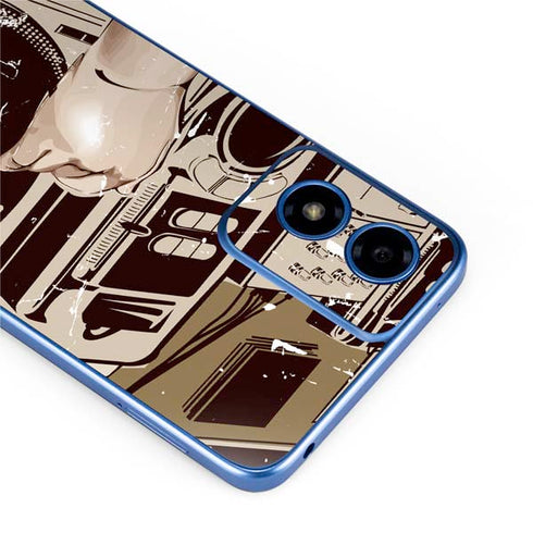 DJ Spinning Moto G Play 4G (2024) Skin