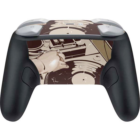 DJ Spinning Nintendo Switch 2 (2025) Pro Controller Skin