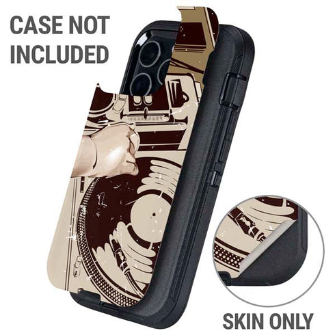 DJ Spinning Otterbox Defender iPhone Skin