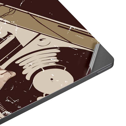 DJ Spinning Surface Laptop 7 15in Skin