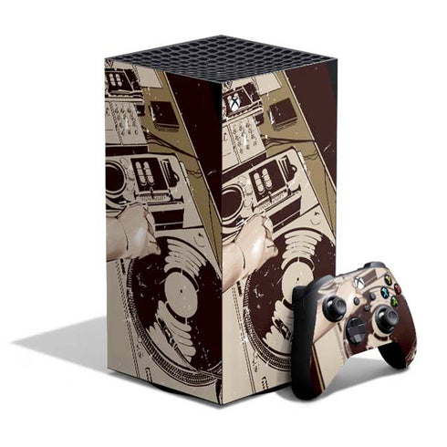 DJ Spinning XBox Series X Digital Edition Bundle Skin