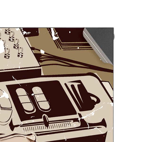 DJ Spinning XBox Series X Digital Edition Console Skin