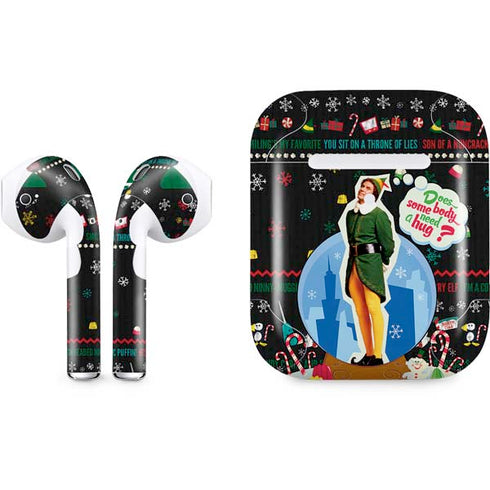 Elf Does Someone Need a Hug Apple AirPods 2 Skin