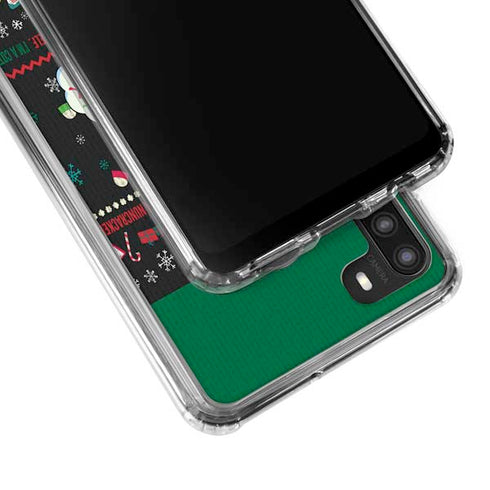Elf Does Someone Need a Hug Galaxy A21 Clear Case