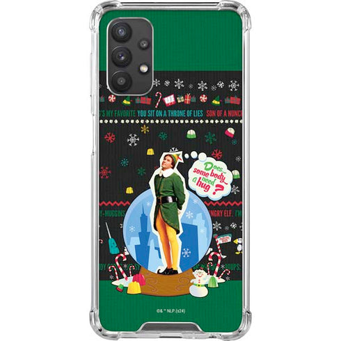 Elf Does Someone Need a Hug Galaxy A32 5G Clear Case