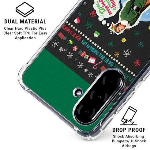 Elf Does Someone Need a Hug Galaxy A36 5G Clear Case